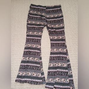 Bell Bottom Elephant Leggings